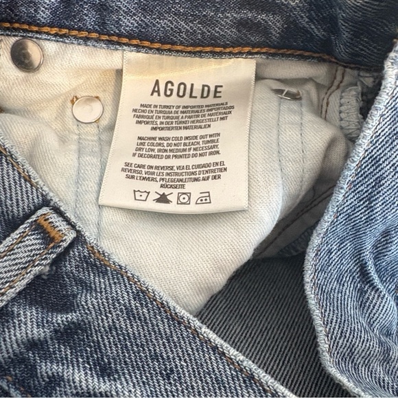 Agolde 90's Pinch Waist Jeans in Navigate , sz : 24 - Picture 12 of 13